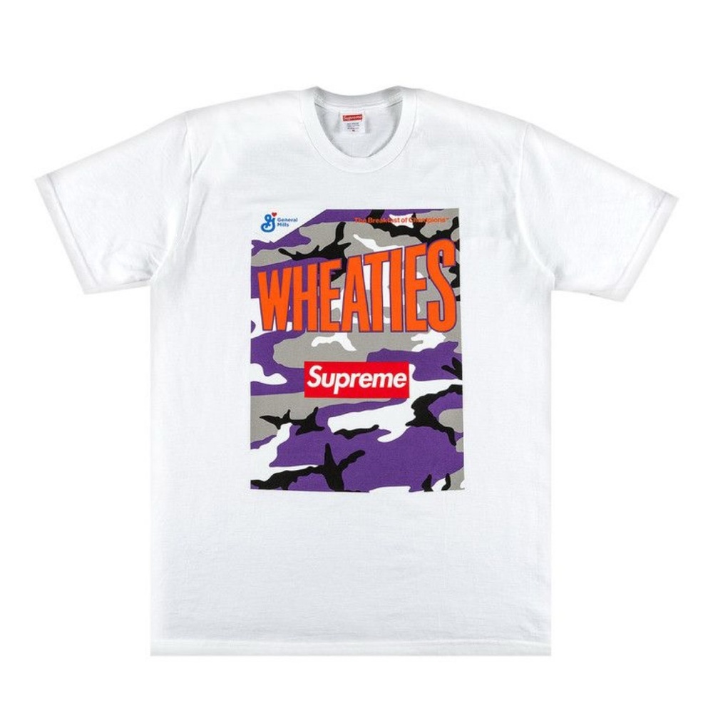 Supreme × Wheaties Tee 'White' 21